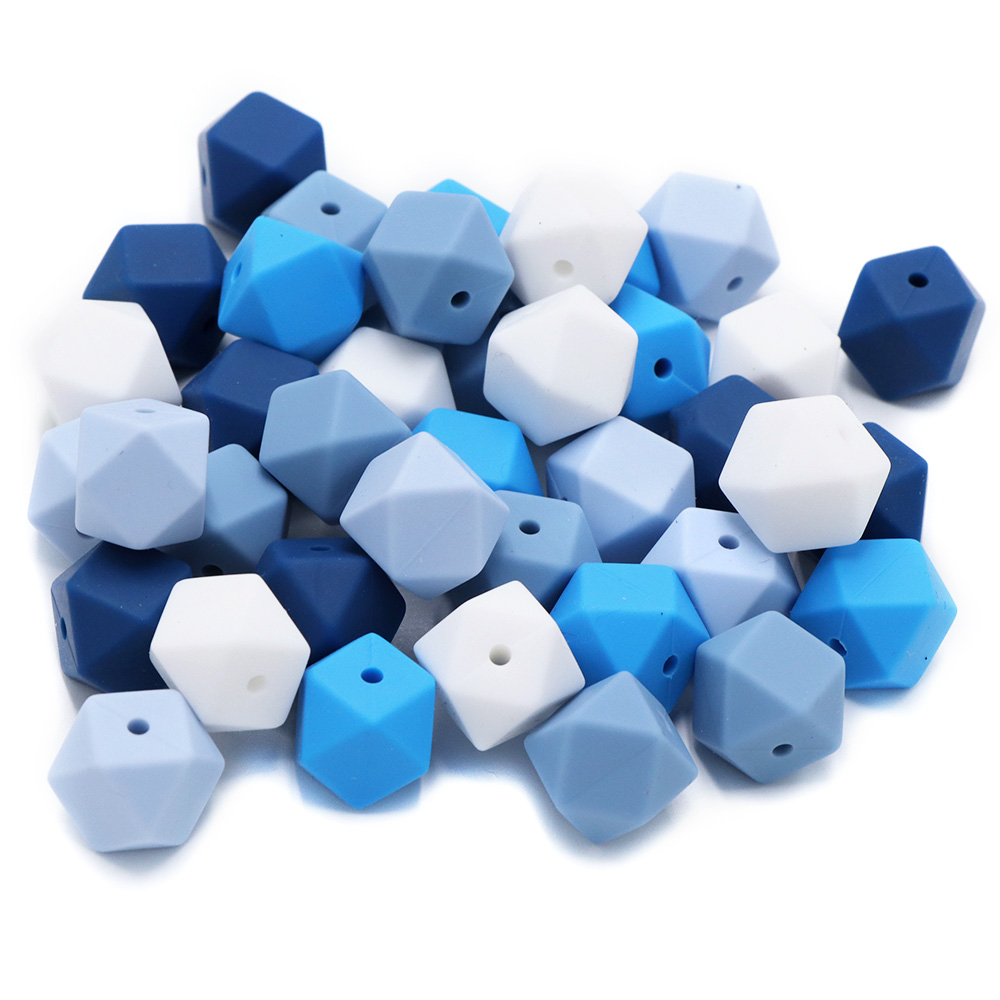 Baby Products Packaging - Bobo. Doos 10Pcs 14Mm Hexagon Siliconen