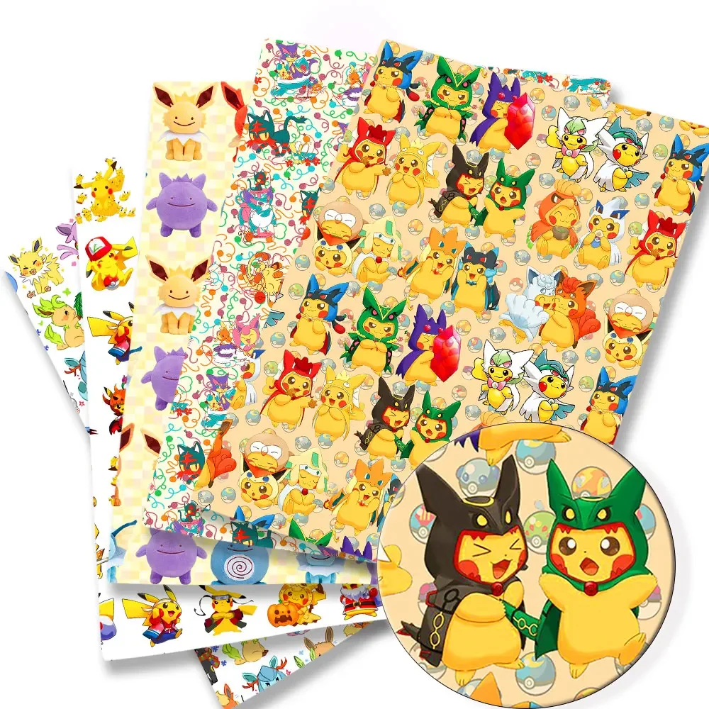 Baby Products Japan - Pokemon Cartoon Fabric 140*50Cm Handgemaakte Naaien