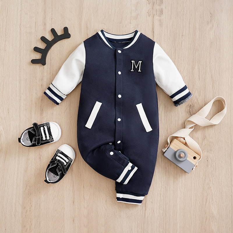 Baby Products On Sale - Jumpsuit Pasgeboren Baby Honkbal Uniform Lente