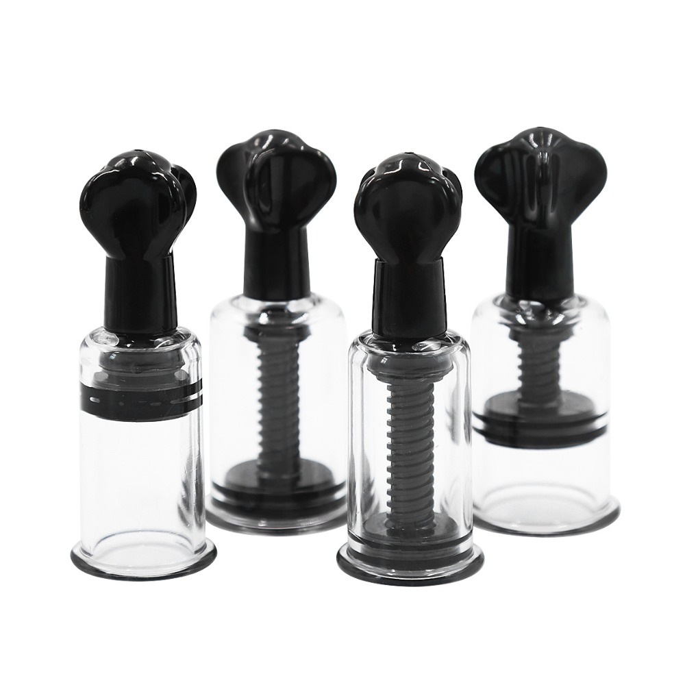 Breast Pump - BDSM Tepelzuignapset – Verstelbare Borst- &