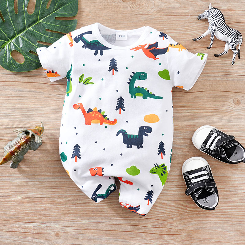 Baby Products On Sale - Pasgeboren Kleding Schattige Cartoon Dinosaurus Full