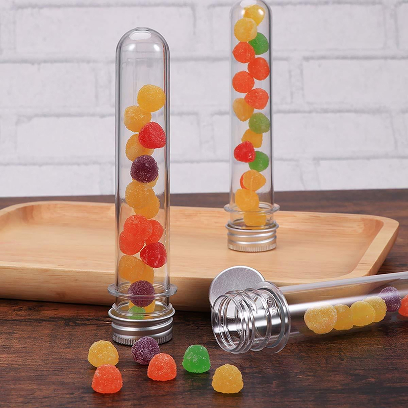 Baby Food Storage Jar - 1/5 Stuks Plastic Lab Reageerbuizen Transparante