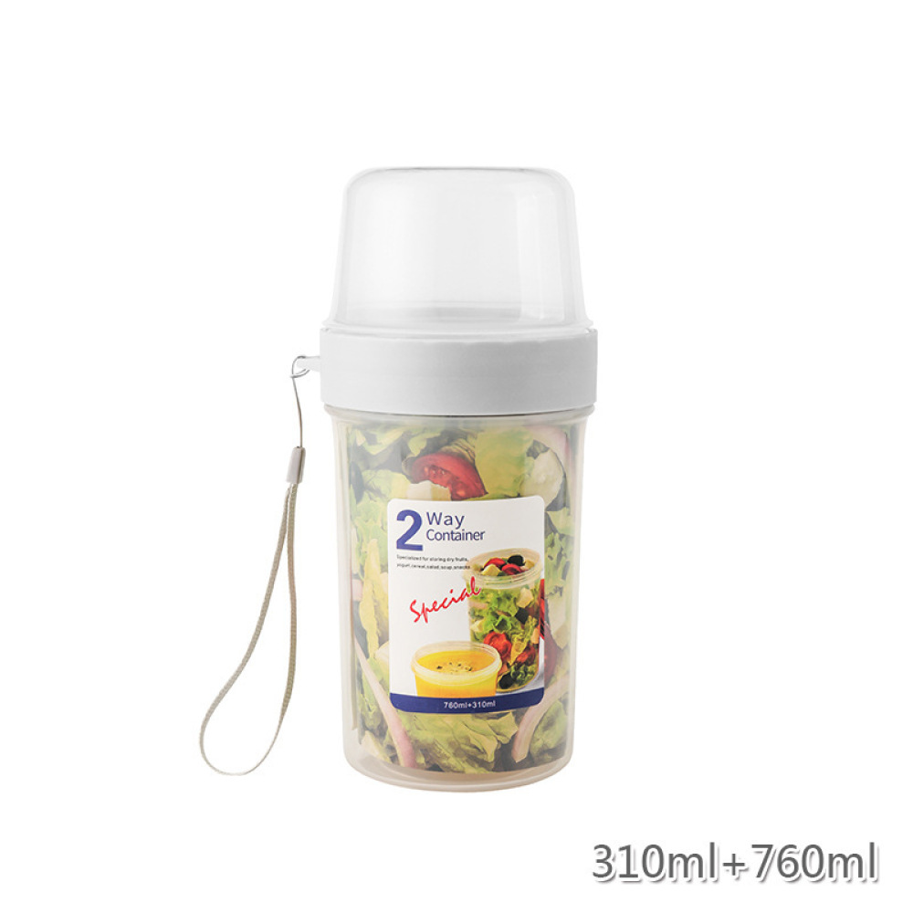 Baby Food Storage Jar - Dubbellaagse lekvrije voedselcontainer, draagbare opbergdoos voor