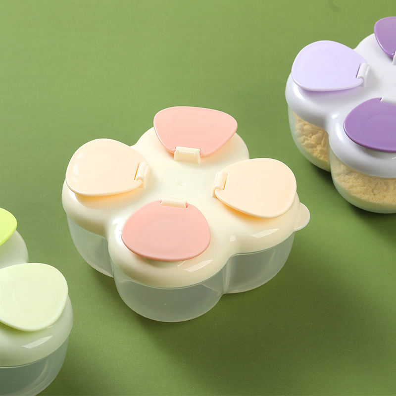 Draagbare Clover 4-compartimen - Baby Food Storage Jar recensie en prijs