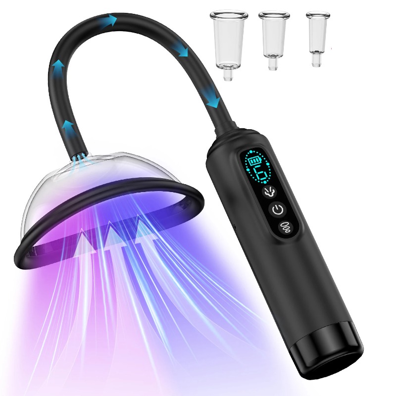 LCD Pussy Pump Tepelzuiger Vib - Breast Pump recensie en prijs