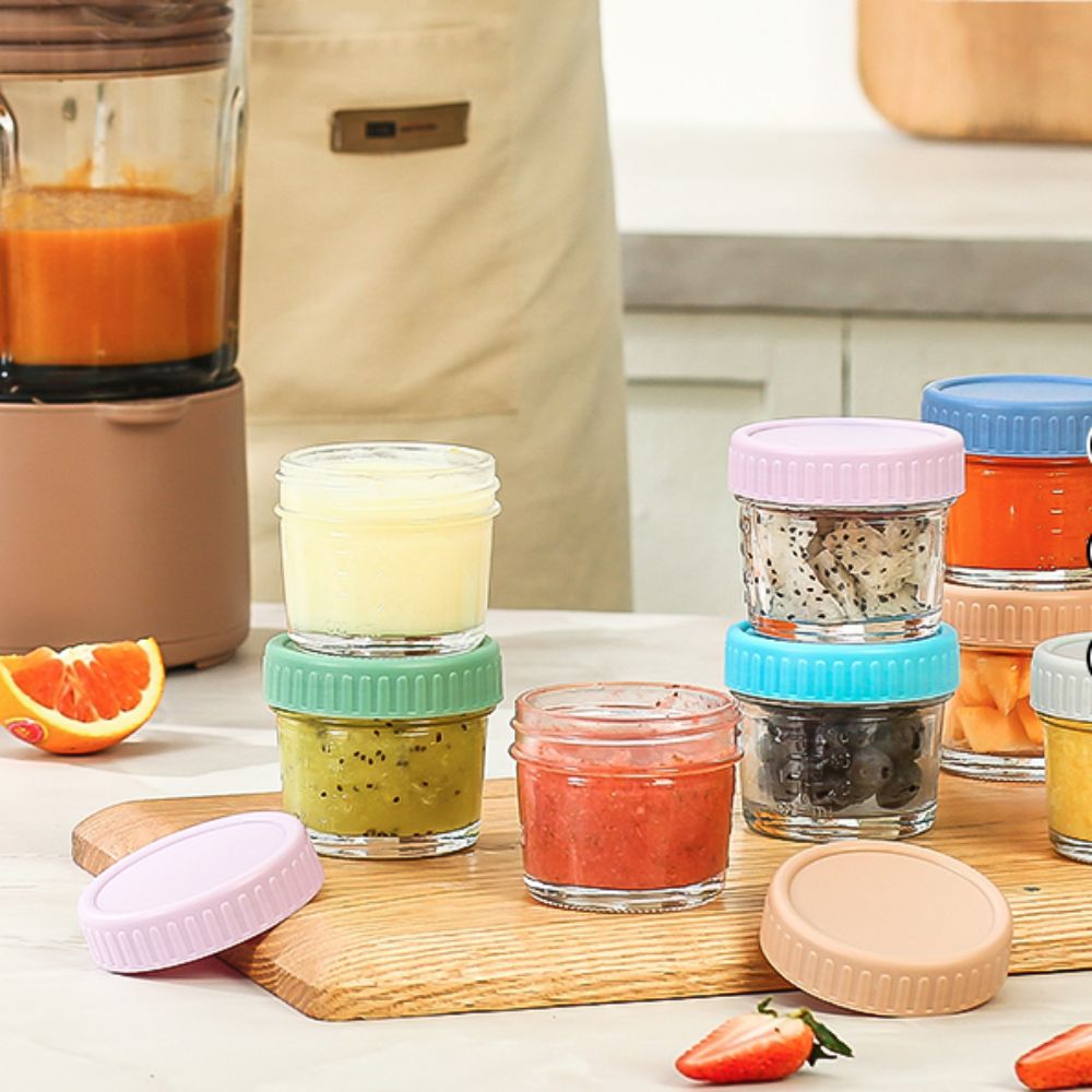6 stuks multifunctionele glaze - Baby Food Storage Jar recensie en prijs