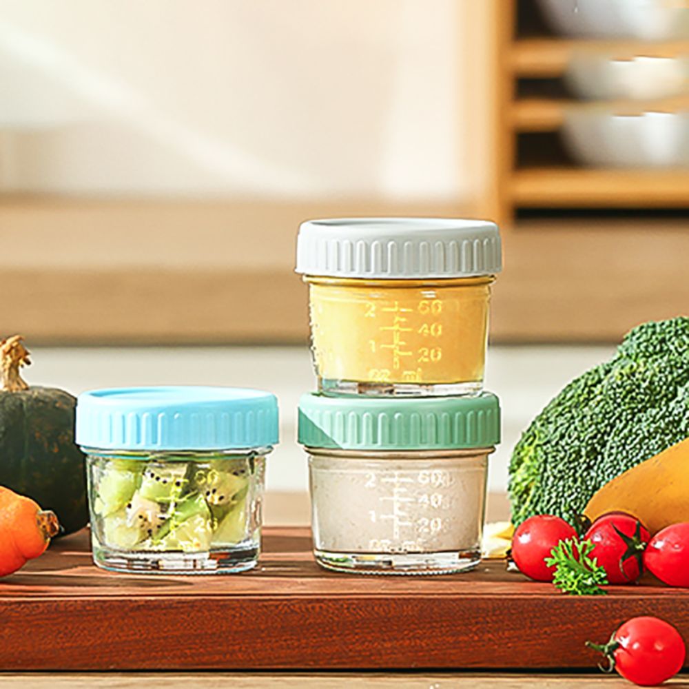 6 stuks multifunctionele glaze - Baby Food Storage Jar recensie en prijs