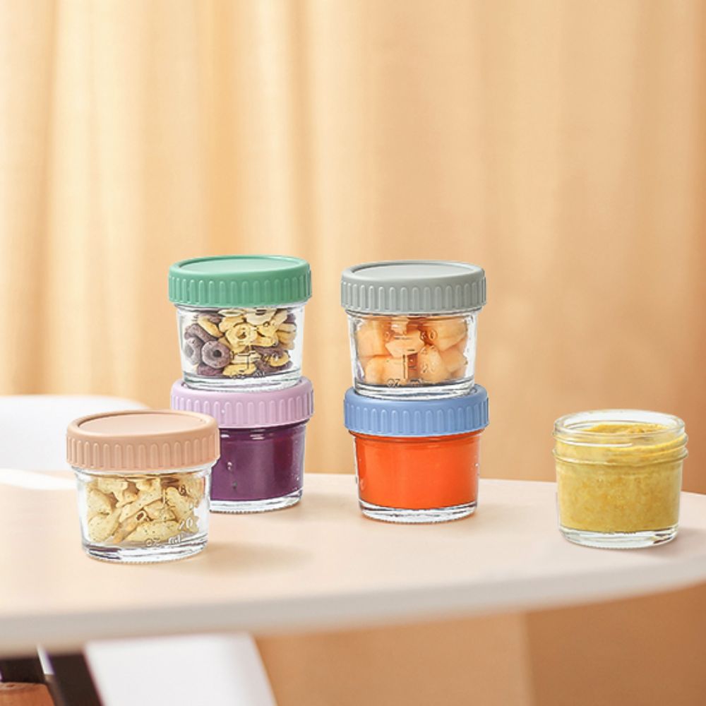 6 stuks glazen babyvoedingpot  - Baby Food Storage Jar recensie en prijs