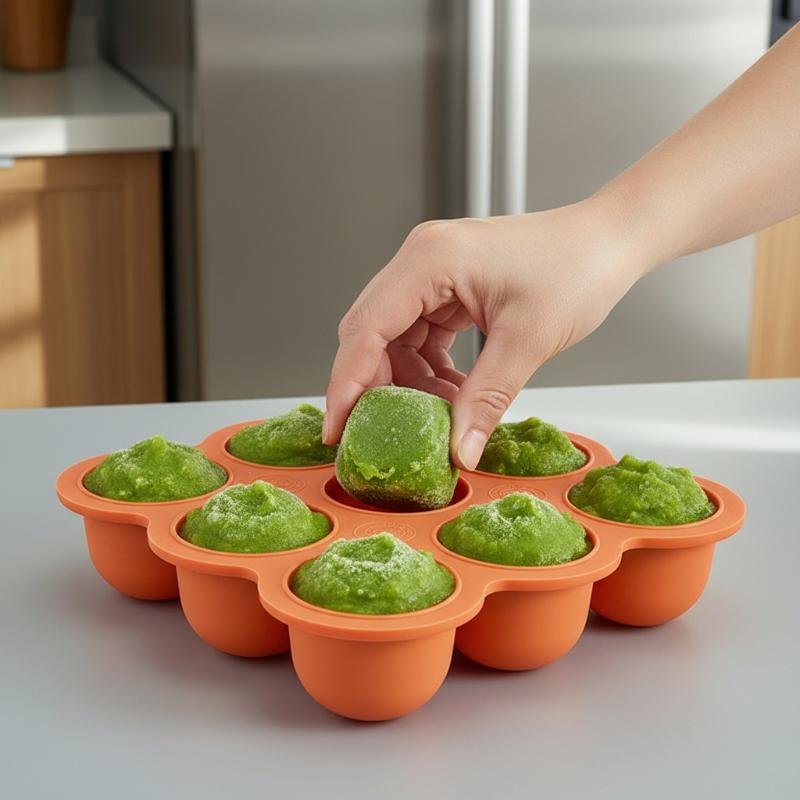 Babyvoeding siliconen bakje 9- - Baby Food Storage Jar recensie en prijs