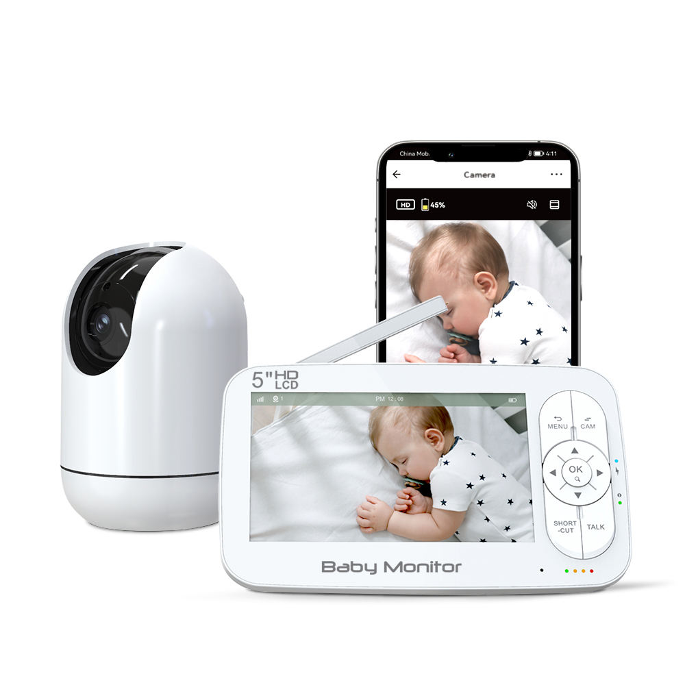 5Inch 2MP 1080P APP Afstandsbe - Wireless Baby Monitor recensie en prijs