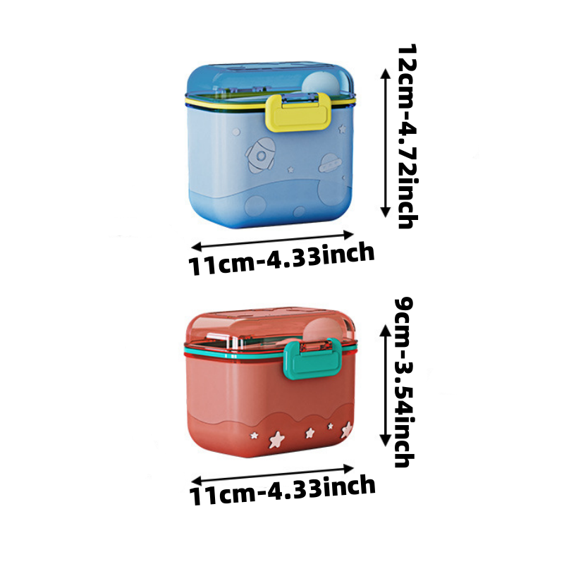 Cartoon Rocket Melkpoederdoos, - Baby Food Storage Jar recensie en prijs