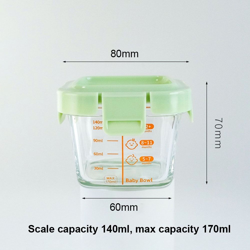 Nieuwe 170 ml voedsel opbergdo - Baby Food Storage Jar recensie en prijs