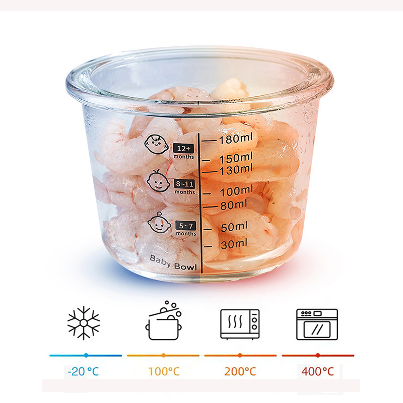 180ml Glazen Babyvoeding Opsla - Baby Food Storage Jar recensie en prijs