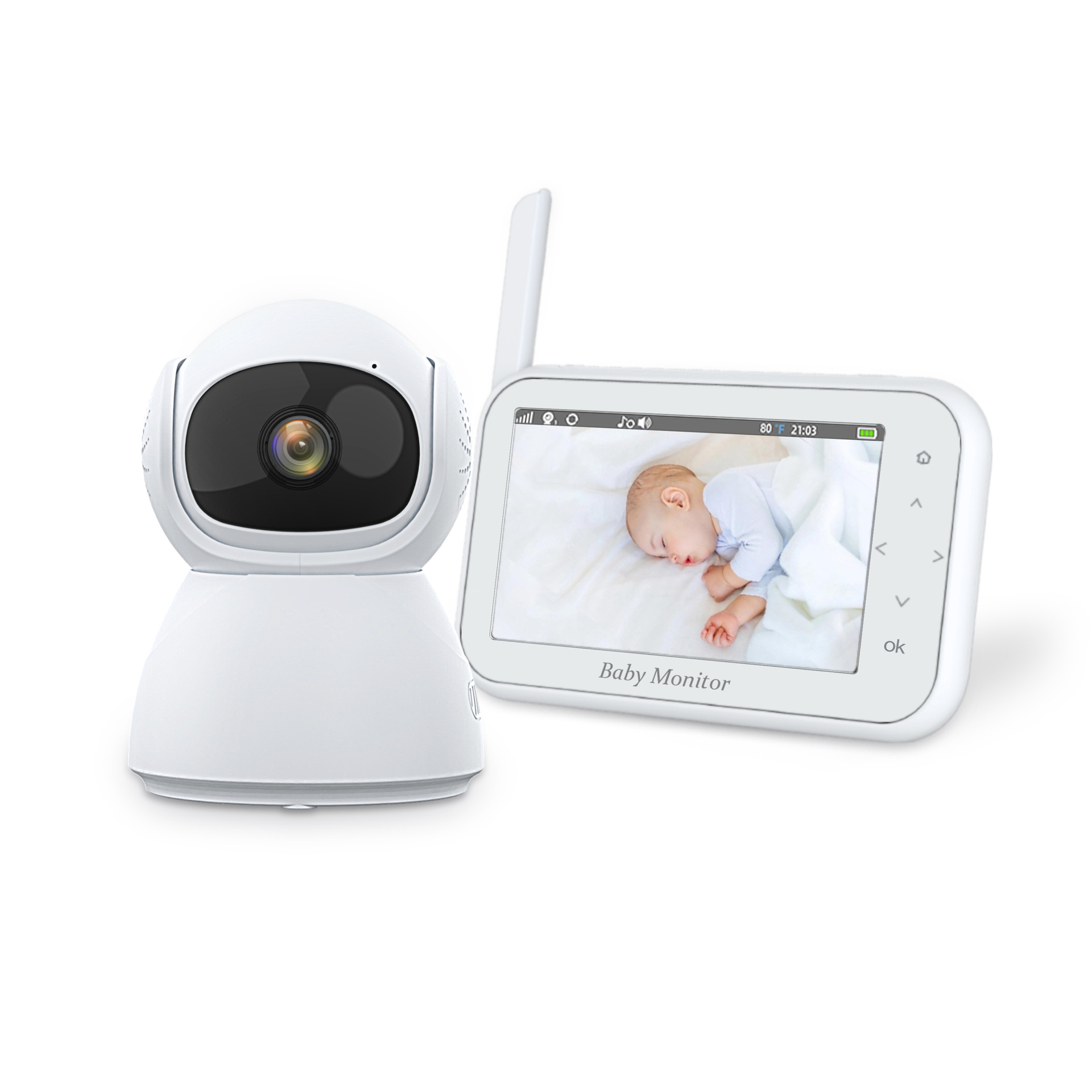 720P Draadloze PTZ Babyfoon Te - Wireless Baby Monitor recensie en prijs