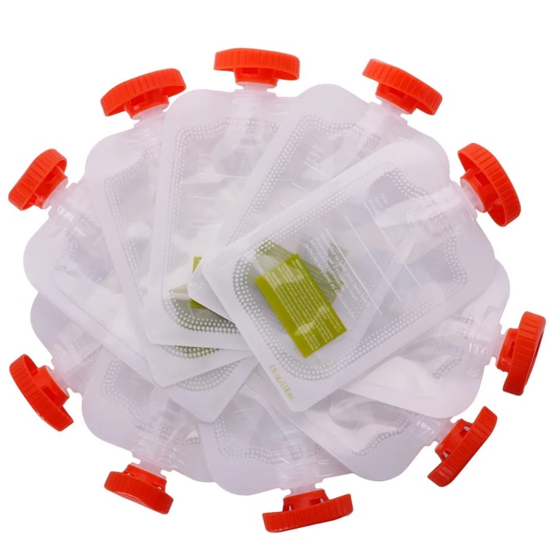 50 stuks babyvoedsel opbergzak - Baby Food Storage Jar recensie en prijs